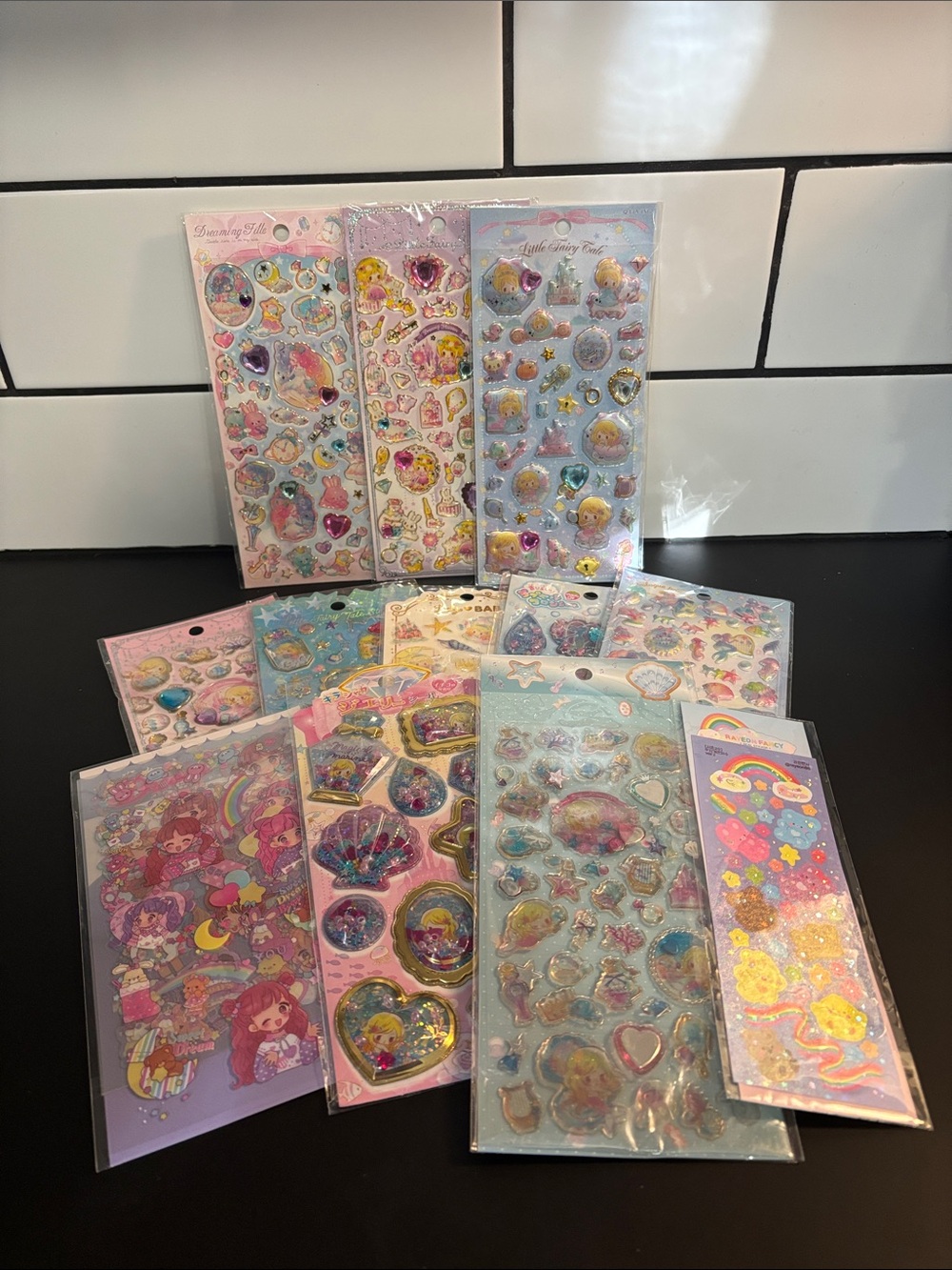 Ultimate Kawaii / K-Pop Deco Sticker Lot! All NWT